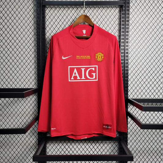 MANCHESTER UNITED RETRO KIT LONG SLEEVE